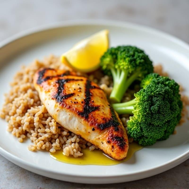 Grilled Chicken & Brown Rice
