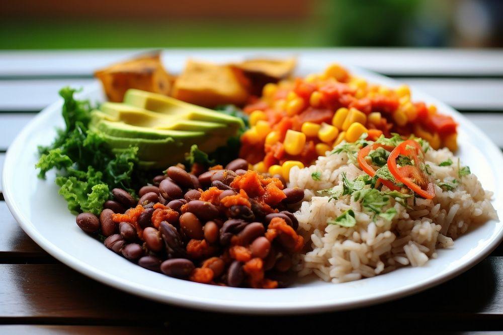 Beans, Sweet Potato & Avocado