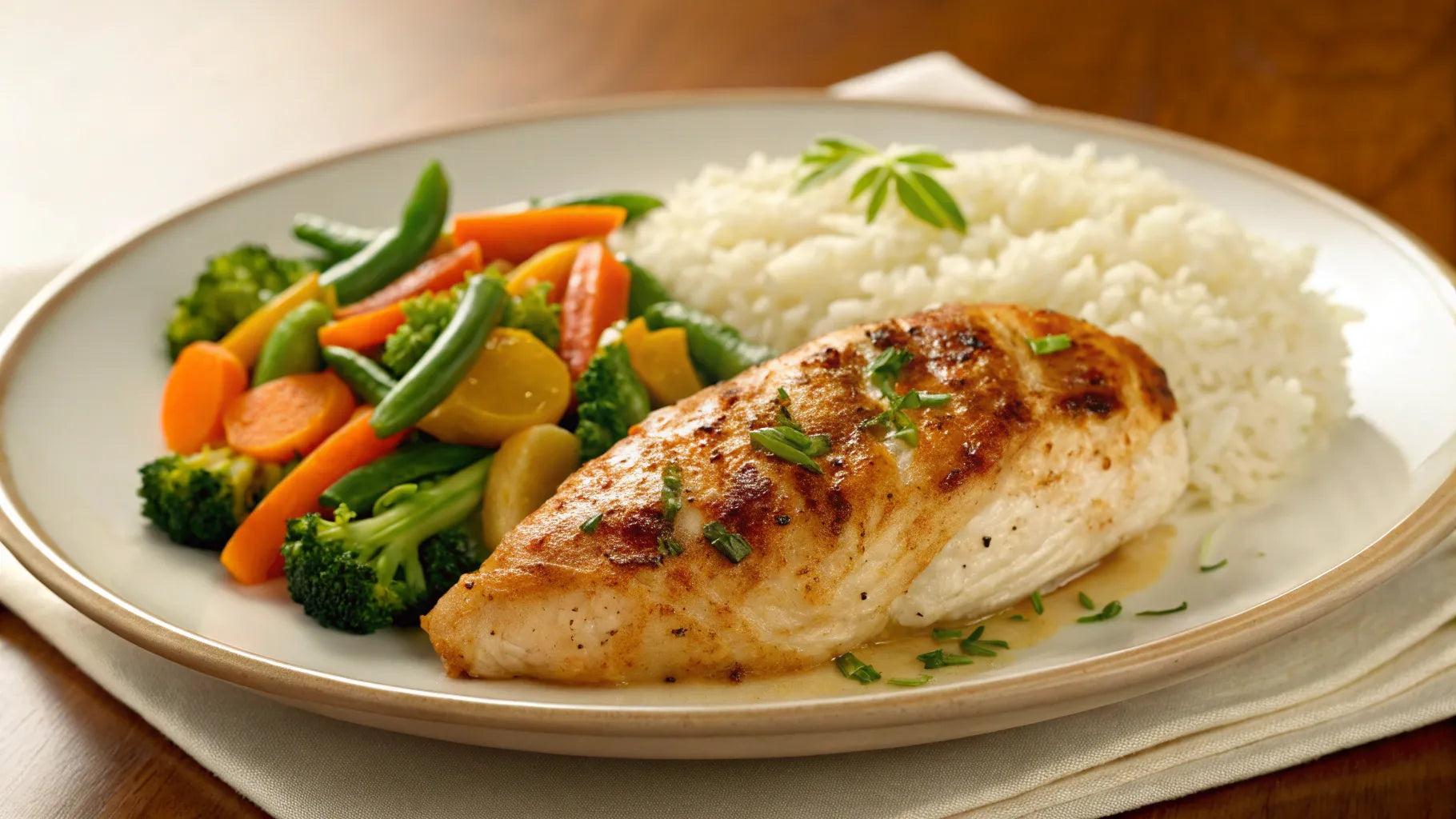 Grilled Chicken & Veggie Plate