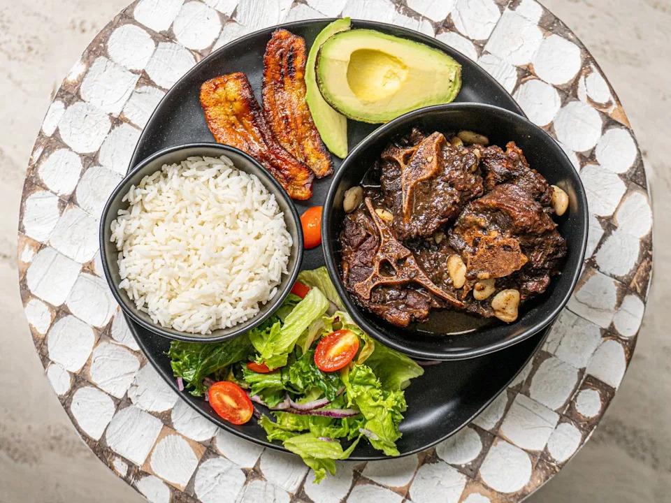 Beef, Rice & Avocado