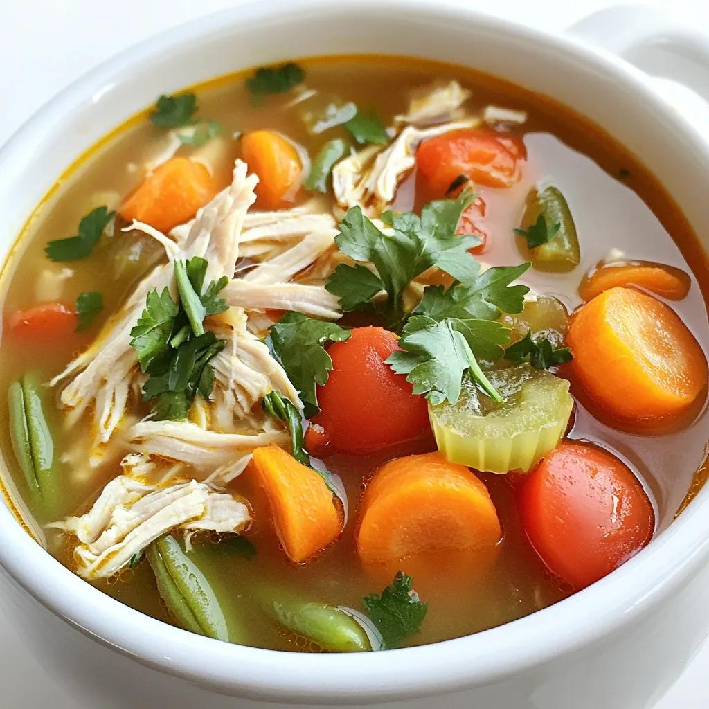 Chicken & Vegetable Soup