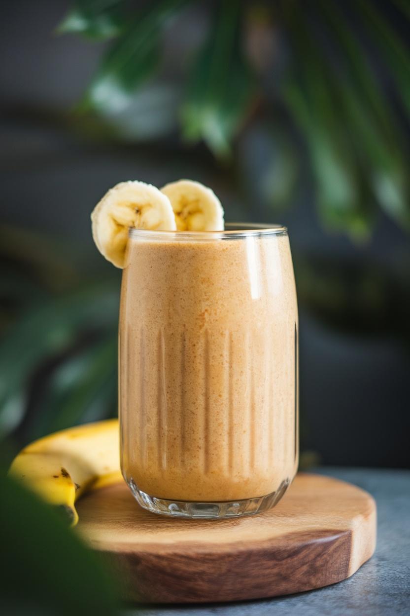 Banana Peanut Butter Smoothie