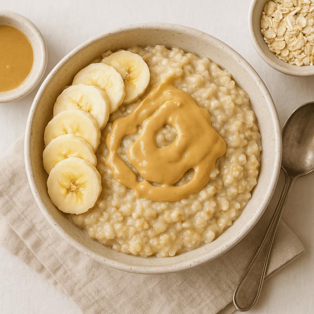 Banana Peanut Butter Oats